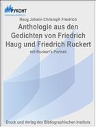 Anthologie aus den Gedichten von Friedrich Haug und Friedrich Ruckert