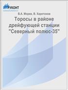 Торосы в районе дрейфующей станции 