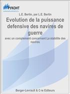 Evolution de la puissance defensive des navires de guerre
