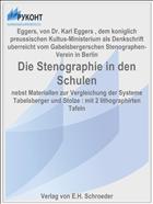 Die Stenographie in den Schulen
