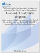 A record of buddhistic kingdom
