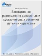 Вегетативное размножение древесных и кустарниковых растений летними черенками