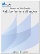 Petit-bonhomme vit encore