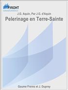 Pelerinage en Terre-Sainte