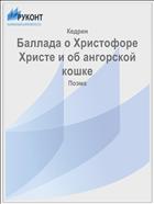 Баллада о Христофоре Христе и об ангорской кошке