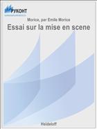 Essai sur la mise en scene