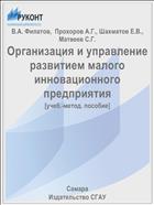Организация и управление развитием малого инновационного предприятия