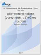 Анатомия человека (остеология)