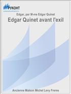 Edgar Quinet avant l'exil