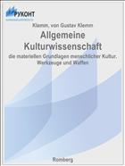 Allgemeine Kulturwissenschaft