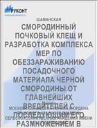 СМОРОДИННЫЙ ПОЧКОВЫЙ КЛЕЩ И РАЗРАБОТКА КОМПЛЕКСА МЕР ПО ОБЕЗЗАРАЖИВАНИЮ ПОСАДОЧНОГО МАТЕРИАЛА ЧЕРНОЙ СМОРОДИНЫ ОТ ГЛАВНЕЙШИХ ВРЕДИТЕЛЕЙ С ПОСЛЕДУЮЩИМ ЕГО РАЗМНОЖЕНИЕМ В УСЛОВИЯХ АЛТАЙСКОГО КРАЯ