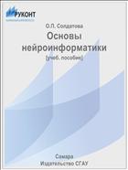 Основы нейроинформатики