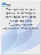 Они строили первые храмы. Таинственное святилище охотников каменного века. Археологические открытия в Гёбекли Тепе 