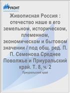 Живописная Россия : отечество наше в его земельном, историческом, племенном, экономическом и бытовом значении / под общ. ред. П. П. Семенова Среднее Поволжье и Приуральский край. Т. 8, ч. 2