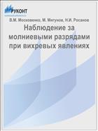 Наблюдение за молниевыми разрядами при вихревых явлениях