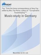 Music-study in Germany