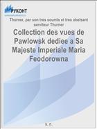 Collection des vues de Pawlowsk dediee a Sa Majeste Imperiale Maria Feodorowna