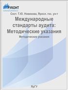 Международные стандарты аудита:  Методические указания
