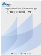 Annali d'Italia :. Vol. 1