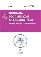 Доклады Российской академии наук. Химия, науки о материалах