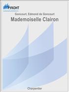 Mademoiselle Clairon