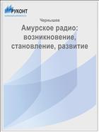 Амурское радио: возникновение, становление, развитие