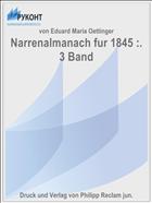 Narrenalmanach fur 1845 :. 3 Band