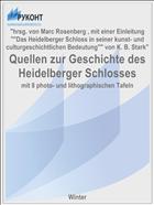 Quellen zur Geschichte des Heidelberger Schlosses