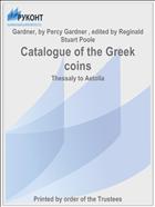 Catalogue of the Greek coins