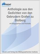 Anthologie aus den Gedichten von den Gebrudern Grafen zu Stolberg
