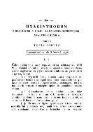 Hyacinthorum Sibericorum, a celebr. Laxmano detectorum, analysis chemica : Conventui exhibit. die 3 Novemb. 1796