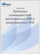 Проблемы взаимодействия региональных СМИ и правозащитных НПО