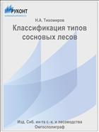 Классификация типов сосновых лесов