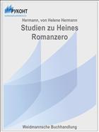 Studien zu Heines Romanzero