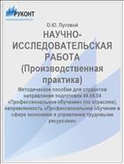 НАУЧНО-ИССЛЕДОВАТЕЛЬСКАЯ РАБОТА (Производственная практика)