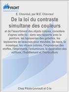 De la loi du contraste simultane des couleurs