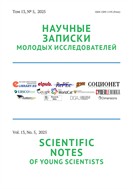 Научные записки молодых исследователей
